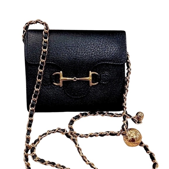 Gucci Black Authentic Crossbody Handbag Wallet - Picture 16 of 17